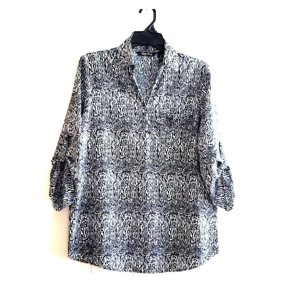 Millenium Top Black & White Sz M